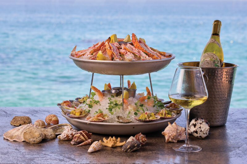 Moonshadows Malibu - seafood tower