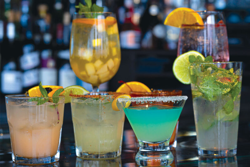 Moonshadows Malibu - Cocktails selection